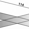 Tillig 85170 Diamond Crossing HO 30 Degrees L=112mm - Image 4