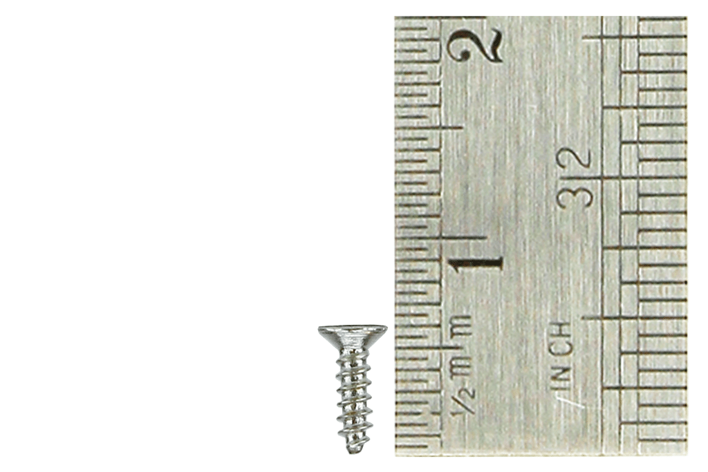 Countersunk Screws 1 x 5mm (60 Pieces)