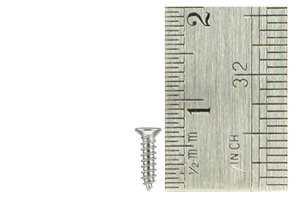 Countersunk Screws 1.5 x 6mm (60 Pieces)