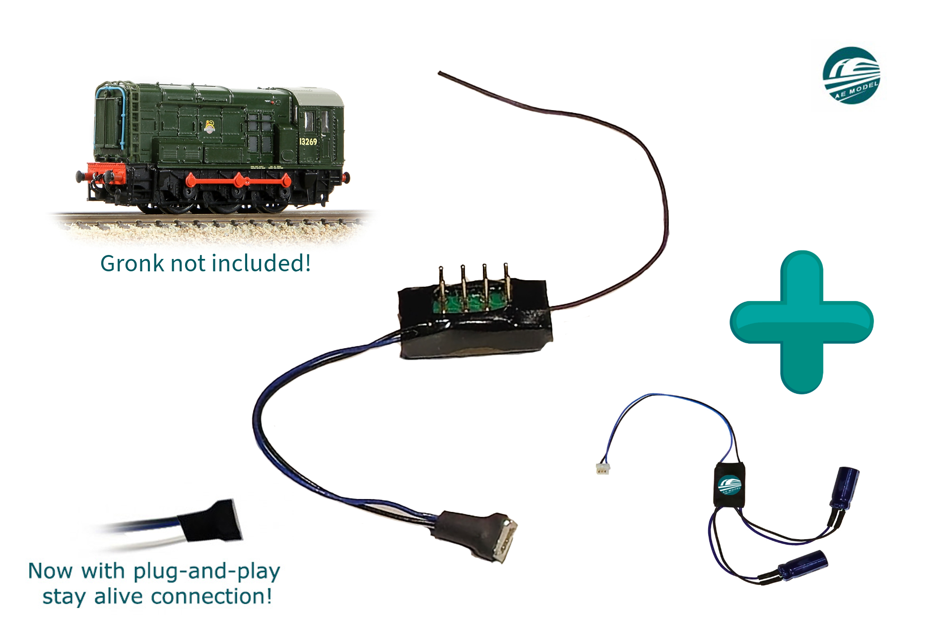 AE Model Gronk Pack - for DCC Ready Bachmann 08 Locos